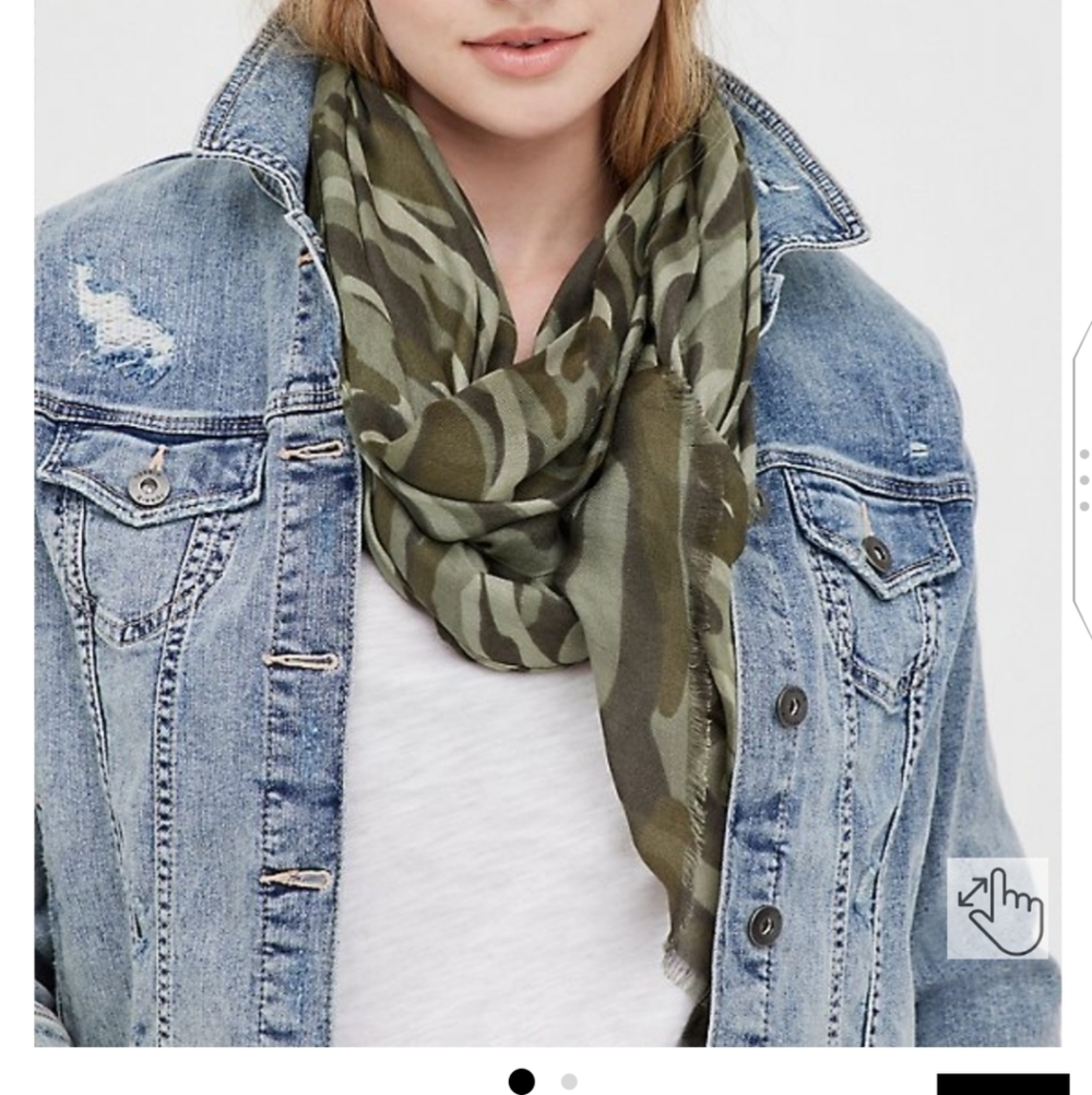 🆕BRUSHED CAMO EXTRA LONG LUXURY SCARF